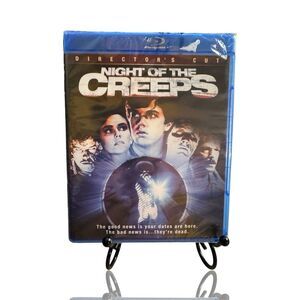 Night of the Creeps Director's Cut Blu-ray Horror Sci-Fi Movie 1986: NEW
